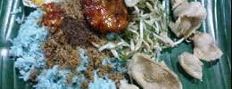 Nasi Kerabu Golok is one of Alltime Favourite In Kelantan.