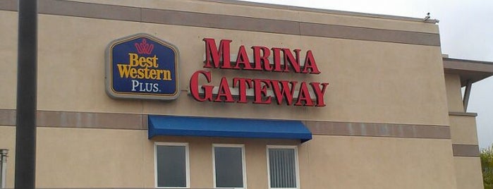 Best Western Plus Marina Gateway Hotel is one of Double J’s Liked Places.