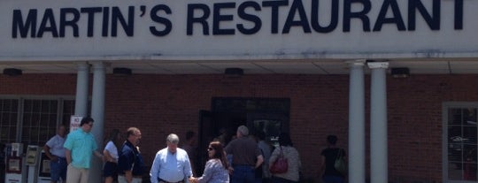 Martin's Restaurant is one of Sweet home Alabama.
