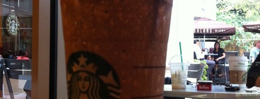 Starbucks is one of Miami Coffee Shops Offering Free Wi-Fi.