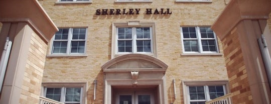 Sherley Hall is one of Think Purple, Live Green.