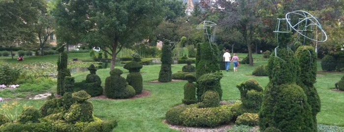 Topiary Garden is one of Garden Getaways.
