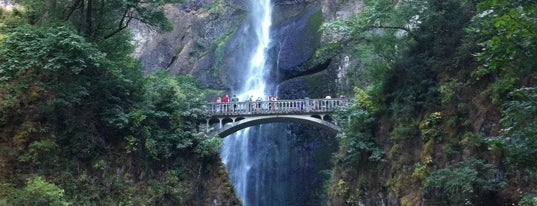 Multnomah Falls is one of Top 10 attractions in Oregon.