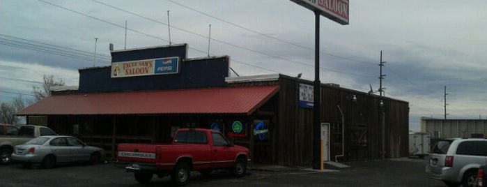 Uncle Sam's Saloon is one of Lieux qui ont plu à Keith.