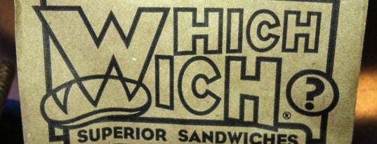 Which Wich? Superior Sandwiches is one of Meganさんのお気に入りスポット.