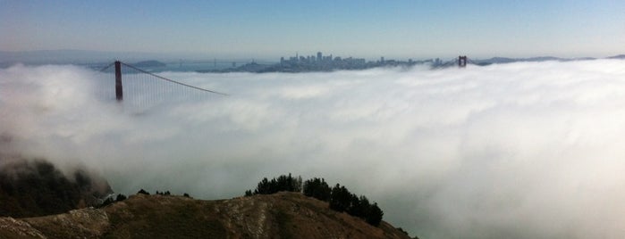 Hawk Hill is one of San Francisco.