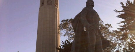 Coit Tower is one of I Left My Heart in San Francisco.