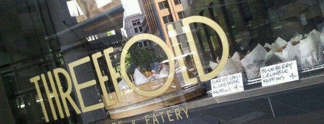 Threefold – Foodstore & Eatery is one of Seriously Awesome Coffee in Melbourne.