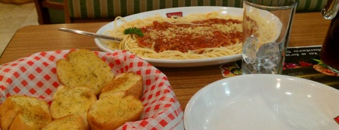 Shakey’s is one of Ervin's Food Trip.