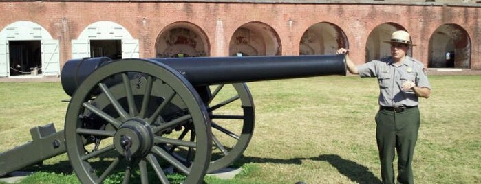 Fort Pulaski is one of Savannah, GA.