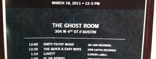 Ghost Room is one of Austin Trip!!.