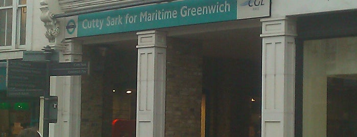Cutty Sark DLR Station is one of Went Before 5.0.