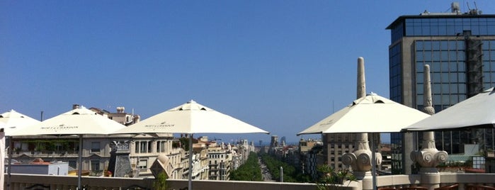Hotel Casa Fuster is one of Rooftops in Barcelona.