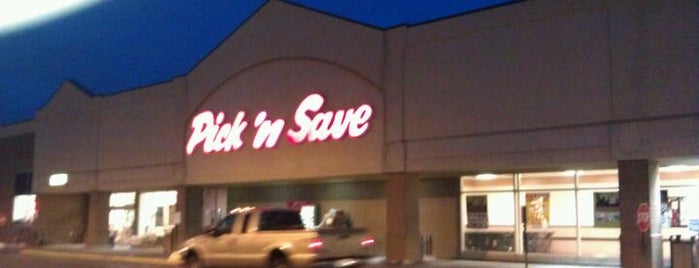Pick 'n Save is one of freq places.
