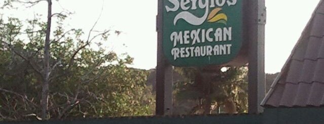 Sergio's Mexican Restaurant is one of Lieux sauvegardés par John.