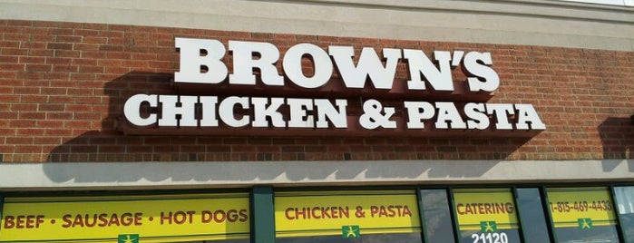 Brown's Chicken is one of 20 favorite restaurants.