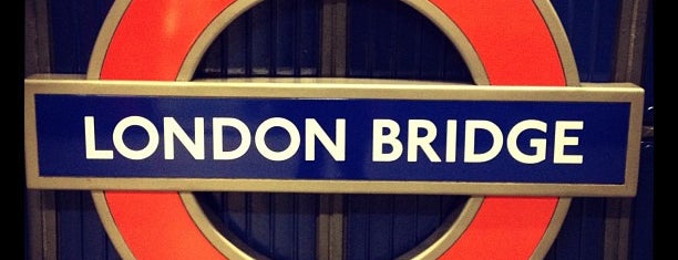 London Bridge London Underground Station is one of London.