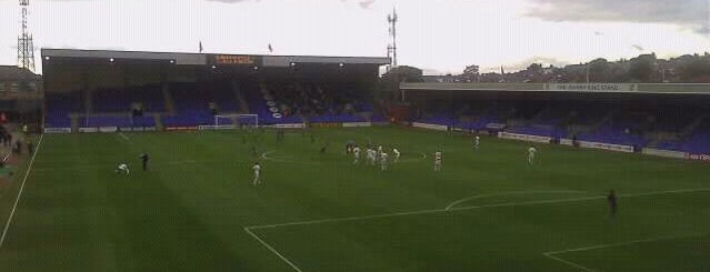 Prenton Park is one of Football grounds i have been to.