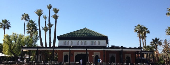 La Mamounia is one of Marrakech.