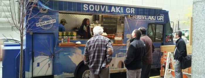 Souvlaki GR Truck is one of NYC Food on Wheels.