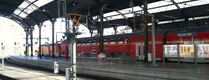 Aachen Hauptbahnhof is one of DB ICE-Bahnhöfe.