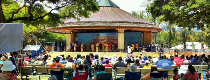 Kapiolani Park Bandstand is one of Aloha ! : понравившиеся места.