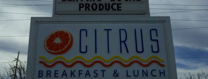 Citrus Breakfast & Lunch is one of Best Breakfast spots!!!.