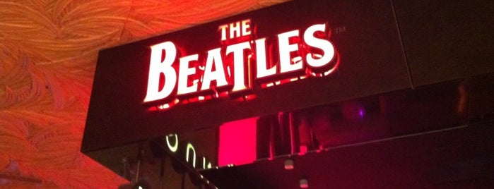 The Beatles REVOLUTION Lounge is one of Vegas 12/13.
