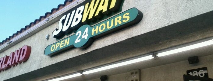 SUBWAY is one of Restaurants.