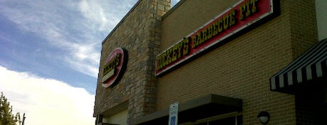 Dickey's Barbecue Pit is one of I like to eat..