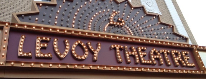 Levoy Theatre is one of Locais curtidos por Dale.