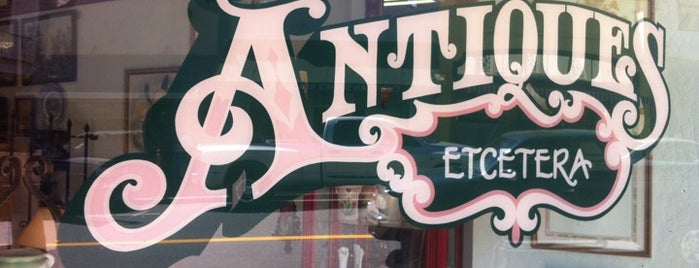 Antiques Etcetera is one of California.