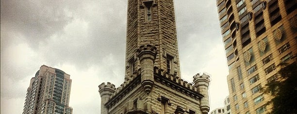 Chicago Water Tower is one of All in a Day's Work.