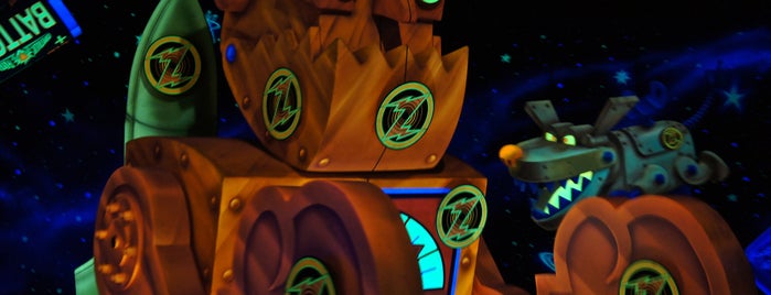 Buzz Lightyear's Space Ranger Spin is one of Disney Reminders.