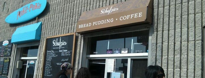 Schulzies Coffee & Bread Pudding is one of Lugares favoritos de Mae.
