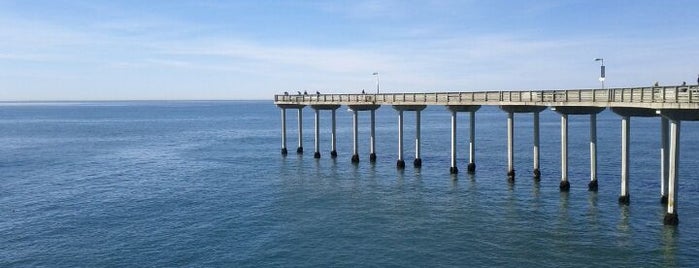Ocean Beach Municipal Pier is one of The Beach Spots of San Diego.