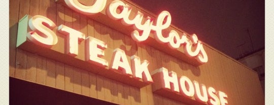 Taylor's Prime Steak House is one of Steak / Meat!.