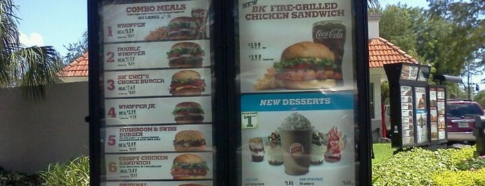 Burger King is one of Orte, die Roger gefallen.