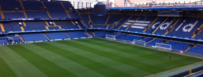 Stamford Bridge is one of Barclays Premier League stadiums 2013/14.