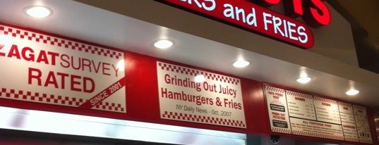 Five Guys Burgers & Fries is one of Queens Center Mall.