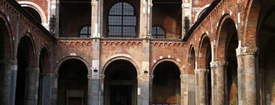 Basilica di Sant'Ambrogio is one of milan.