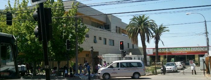 Hospital Base de Curicó is one of lugares esenciales.