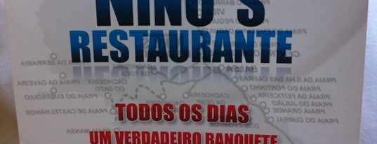 Nino's Restaurante is one of Tempat yang Disukai Fábia.