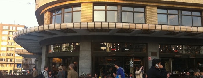 Café Belga is one of Terrasses Bruxelles.