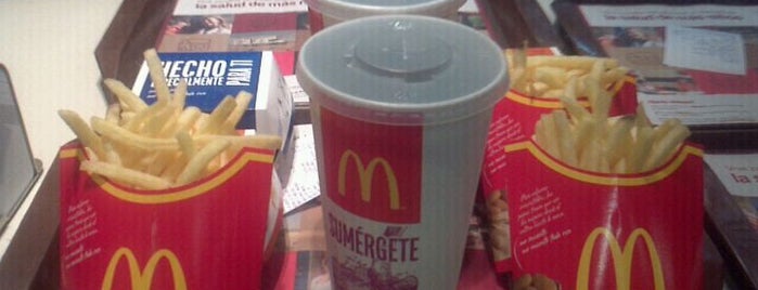 McDonald's is one of Comí en:.