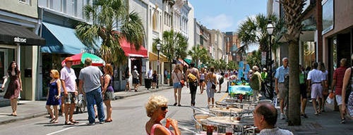 King Street is one of Charleston, SC #visitUS.