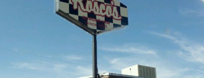 Rosco's Burger Inn is one of Must Eats in El Paso.