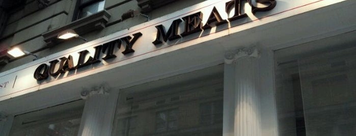 Quality Meats is one of Minha NYC.