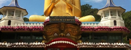 Dambulla Rock Temple and Golden Temple is one of The Bucket List.