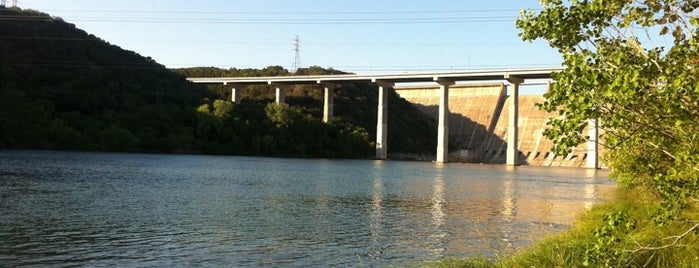 Mansfield Dam Bridge is one of Austin Outdoors.
